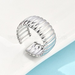 Anello aperto in acciaio inossidabile 304 per donna&nbsp;RJEW-U014-05P