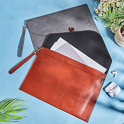 Pochettes rectangulaires en cuir PU&nbsp;AJEW-WH20070-208A