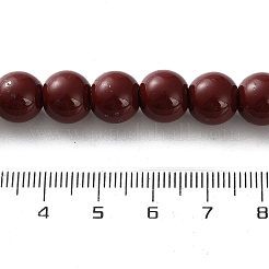Sprühlackierte Stränge aus synthetischen&nbsp;G-C248-F01-4mm