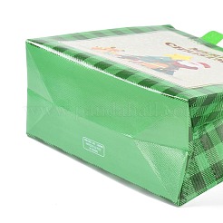 Borse impermeabili in tessuto non tessuto laminato a tema natalizio&nbsp;ABAG-B005-02A-02
