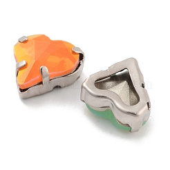Cuore opale cucire sugli strass&nbsp;RGLA-G024-08A-P
