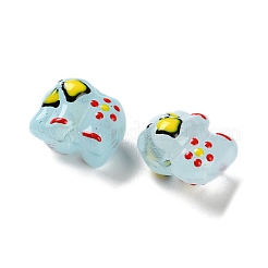 Perles vernissées manuelles&nbsp;LAMP-S068-10D