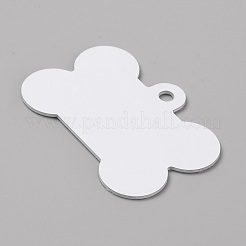 Pendentifs vierges en aluminium à transfert de chaleur double face&nbsp;DIY-WH0491-80A