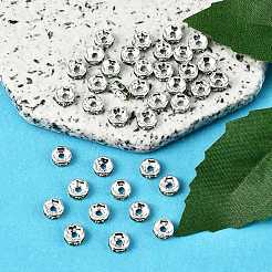 Grade ottone a strass distanziatore perline&nbsp;RB-A014-Z6mm-07S