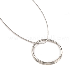 Sonnenfänger-Anhänger aus Glas und Eisen&nbsp;HJEW-K047-02P-03