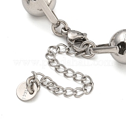 Bracciali a catena in acciaio inossidabile 304&nbsp;BJEW-S153-08P