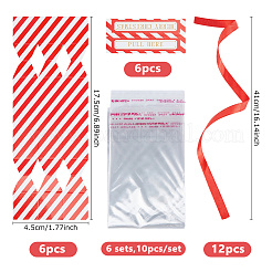 6 stücke bonbonförmige papier weihnachten überraschung pull-out geldbeutel geschenk-boxen für geldgeschenk&nbsp;ABAG-DC0001-06