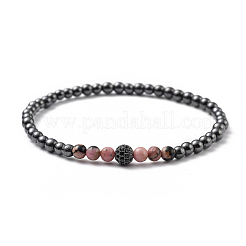 Bracelets extensibles à perles rondes&nbsp;BJEW-JB05328