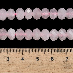 Natürlichen Rosenquarz Perlen Stränge&nbsp;G-Z111-A17