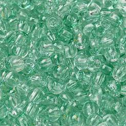Cuentas redondas de vidrio de colores transparentes&nbsp;SEED-F006-05A-02