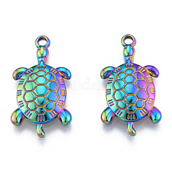 Pendentifs en acier inoxydable 304 avec placage ionique (IP)&nbsp;LS-STAS-N098-198M