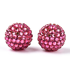 Resina transparente rhinestone graduado perlas&nbsp;RESI-S314-18x20-06