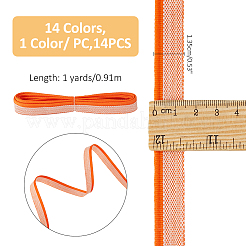 14 Stück Polycotton-Band in 14 Farben&nbsp;OCOR-FH0001-37