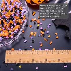 Perle di semi di vetro 45g&nbsp;SEED-SZ0001-029G