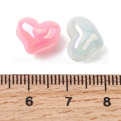 Placage uv perles acryliques opaques&nbsp;OACR-G058-16C