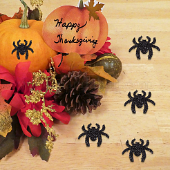 40 autocollant en tissu non tissé pour décorations d'Halloween&nbsp;AJEW-GF0005-06
