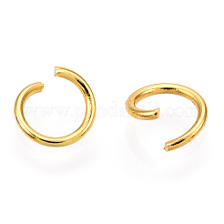 PVD-Vakuumbeschichtung 304 Edelstahl offene Biegeringe&nbsp;X-STAS-R049-6x0.8mm-G