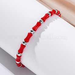 304 Edelstahl-Perlenarmbänder für Damen&nbsp;BJEW-M056-04P
