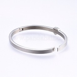 Bracelets en acier inoxydable 304&nbsp;BJEW-P222-08P