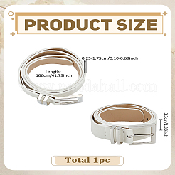 Ceinture à chaîne en simili cuir&nbsp;AJEW-WH0314-815A