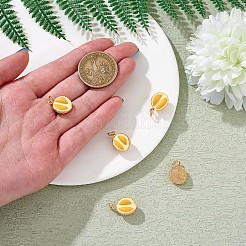 5 pezzo durian ciondolo ciondolo smalto frutta ciondolo imitazione frutta ciondolo per gioielli portachiavi collana orecchino fare artigianato&nbsp;JX378A