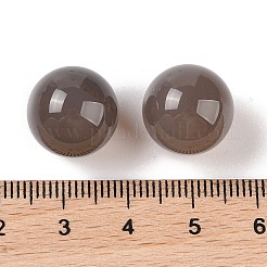 Perline a sfera in agata grigia naturale senza foro&nbsp;G-K353-04C-06