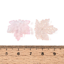Anhänger aus transparentem Glas mit Backfarbe&nbsp;LS-DGLA-N014-11B-03