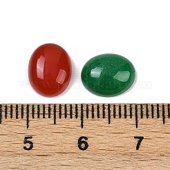 Cabochons de pierres précieuses mélangées naturelles et synthétiques&nbsp;G-H1596-10x8x4mm-M