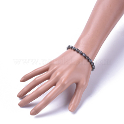 Natur Labradorit Stretch-Armbänder&nbsp;BJEW-JB04493-05