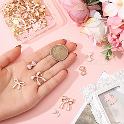60pcs 6 styles de pendentifs en émail en alliage&nbsp;ENAM-CA0001-83