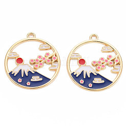 Pendentifs d'émail en alliage&nbsp;X-ENAM-S126-112-NR