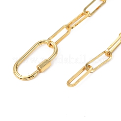 Bracelets de chaîne de trombone en laiton&nbsp;BJEW-JB05311