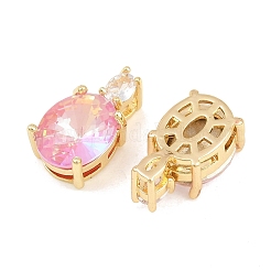Pendentifs de verre en laiton&nbsp;GL-CBABDD8-03G