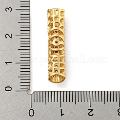 Messing Micro Pave klare Zirkonia Perlen&nbsp;KK-G493-12G-01