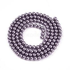 Peinture au four brins de perles de verre nacré&nbsp;HY-N002-3mm-A14