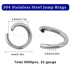 Offene Biegeringe aus Edelstahl 304&nbsp;STAS-SC0006-10A