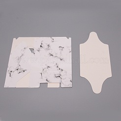 Faltbare kreative Papierbox&nbsp;CON-WH0085-11