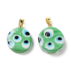 Handgefertigte Murano Anhänger bösen Blick&nbsp;LAMP-F030-01G-05