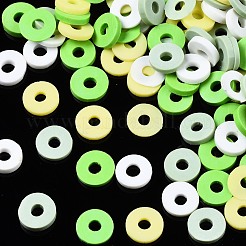 Chapelets de perle en pâte polymère manuel&nbsp;CLAY-R089-6mm-T02B-12