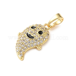 Colgante micropavé cubic zirconia de latón&nbsp;KK-I383-06G-02