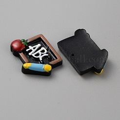 Undurchsichtige Harzanhänger&nbsp;RESI-WH0021-77