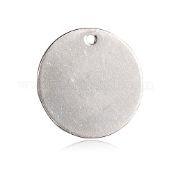 Pendentifs en acier inoxydable 201 peints au pistolet anti-ternissement&nbsp;STAS-F089-04P