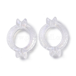 Trasparenti fotogrammi perline acriliche&nbsp;OACR-P007-47