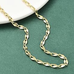 4 mm lange Messingketten für Damen&nbsp;NJEW-K271-02G