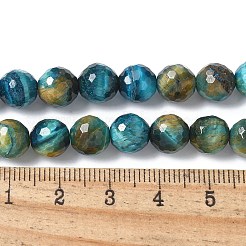 Fili di perline di occhio di tigre naturale&nbsp;G-M445-A01-01