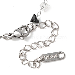 Armbänder aus dreieckigen Glasperlen&nbsp;BJEW-G774-04P