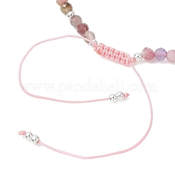 Braccialetti di perline intrecciate con pietre preziose naturali e sintetiche per le donne&nbsp;BJEW-JB13434