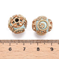 Perles rondes d'indonésie manuelles&nbsp;IPDL-R394-16