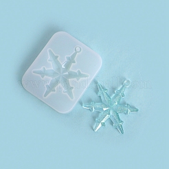 Weihnachtsthema diy schneeflocke anhänger silikonformen&nbsp;DIY-F114-29
