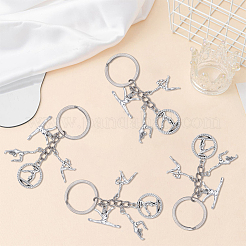 20 porte-clés sport en alliage&nbsp;KEYC-SC00052